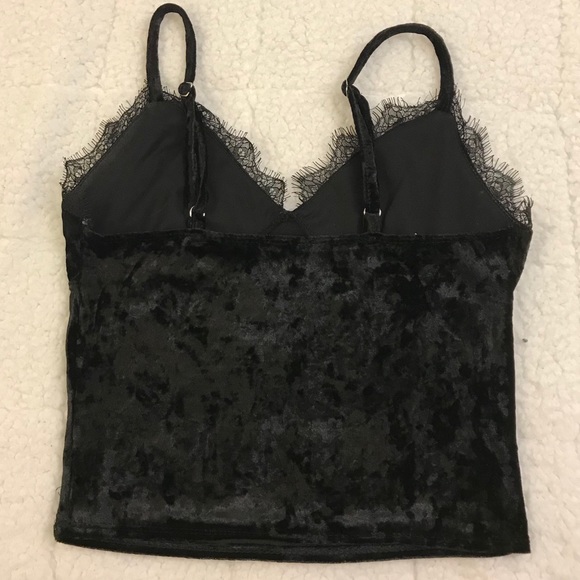 Velvet crop top - Picture 4 of 6